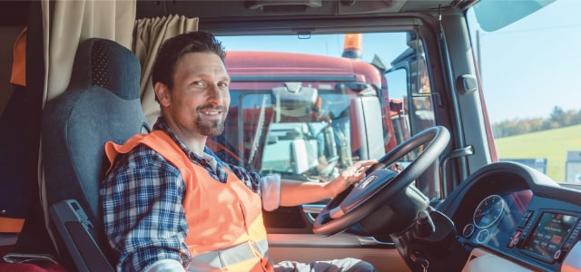 LKW-Fahrer-mobile